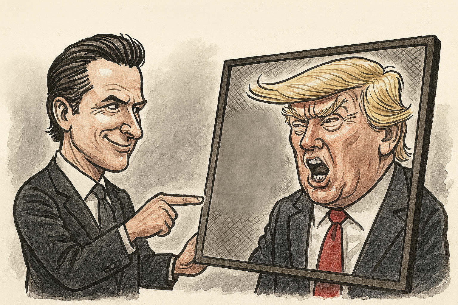 Newsom & Trump