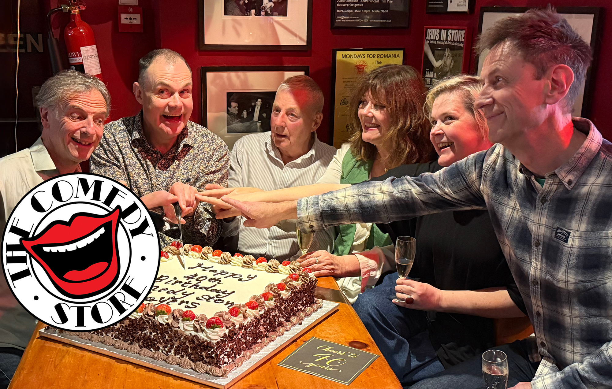 comedy store cake 